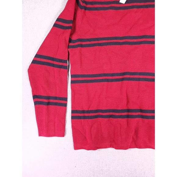 Vintage Buckle BKE Sweater Mens Small S Long Sleeve Sweatshirt Striped Y2K NWT - Picture 4 of 12